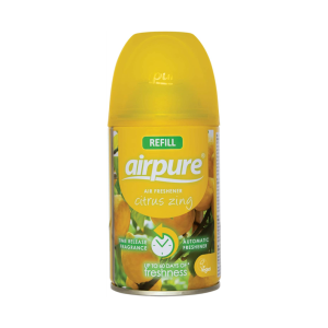 Airpure Freshmatic Automatic Spray Refills – Citrus Zing (6 × 250 ml)