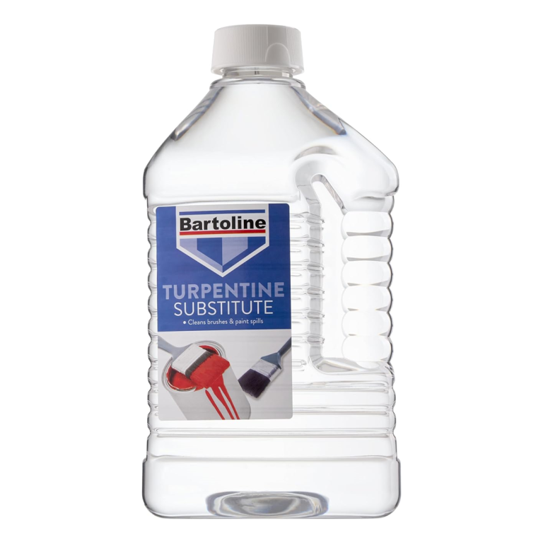 bartoline turpentine substitute 2l – multi purpose solvent for paint thinning, brush cleaning & diy use