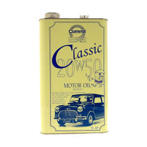 Comma Classic 20W/50 Motor Oil – 5L (Yellow)