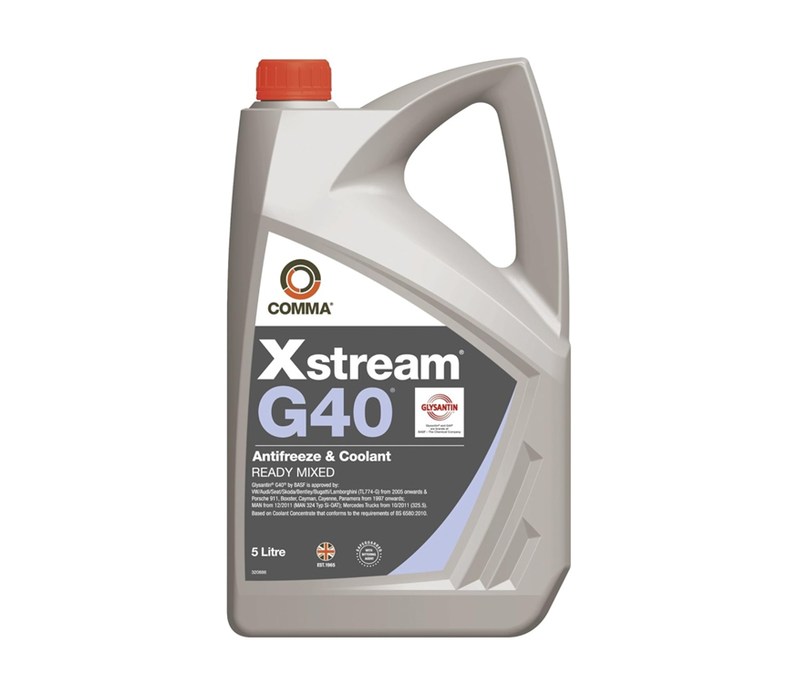 Comma Xstream G40 Antifreeze Ready to Use – 5L