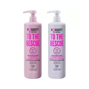 Noughty Shampoo & Conditioner Duo – 2 Varieties, 2 x 1L | Natural, Vegan Hair Care for All Hair Types