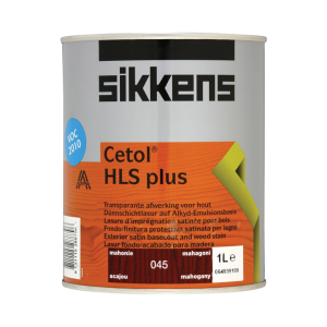 Sikkens Cetol HLS Plus Translucent Woodstain 1L - Mahogany