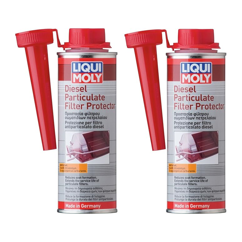 Liqui Moly DPF Cleaner & Regenerator Twin Pack | 2 x 250ml | Cleans Clogged Filters & Restores Performance