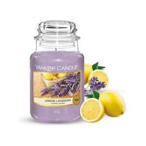 Yankee Lemon Lavender Scented Candle