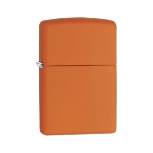 Zippo Metal Windproof Lighter | Orange Matte