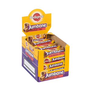 PEDIGREE Jumbone Medium Dog Treats with Beef – 2 Chews