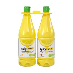 Quicklemon Juice – 2 × 1 L | 100 % Squeezed from Fresh Lemons, Not from Concentrate